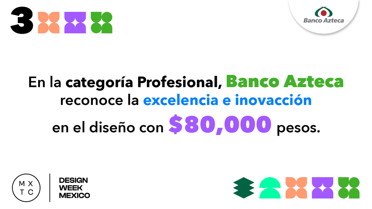 BancoAzteca's tweet photo. 🗓️ No te pierdas la exposición Inédito del 10 de octubre 2024 al 15 de enero 2025.
⌚️ De 10:00 a 18:00 hrs.Entrada gratuita.📍Ubicación: Espacio CDMX.
Más info: https://t.co/2u3UcLNGzm #DesignWeekMexico #DWM24 #ExperienciasBancoAzteca https://t.co/uXQ8BDwo9y