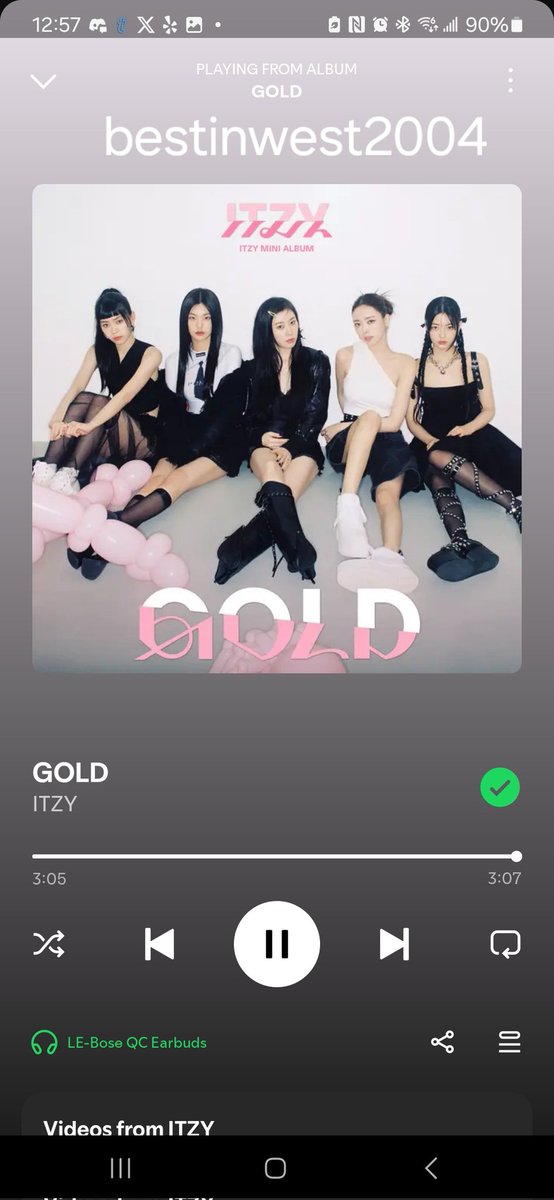 Bestinwest2004's tweet photo. ITZY “GOLD” &amp; “Imaginary Friend” 
⛏️STREAMING EVENT🏆

10/18 13:00
🎵Spotify

#ITZY #있지 #ITZY_GOLD #ITZY_ImaginaryFriend 
#ITZY_GOLD_Streaming #MIDZY https://t.co/cyPCqLxmGd