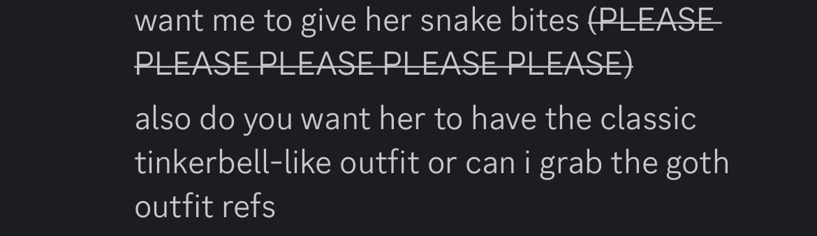 Lilenth's tweet image. what it’s like drawing your player’s character that doesn’t have a reference image yet (im having a blast)