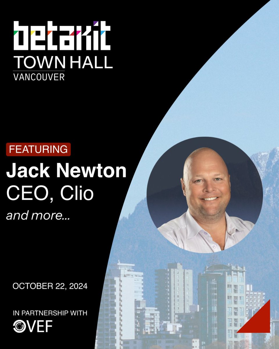 We're teaming up with <a href="/BetaKit/">BetaKit</a> to giveaway 5 free tickets to their Vancouver Town Hall event with <a href="/jack_newton/">Jack Newton</a> and a few other powerhouses.

It's taking place Oct 22nd @ 5pm.

Wanna try your luck to win? Just Follow <a href="/BetaKit/">BetaKit</a> and <a href="/loiventure/">Loiventure</a>  and tag 1 friend below to enter.
