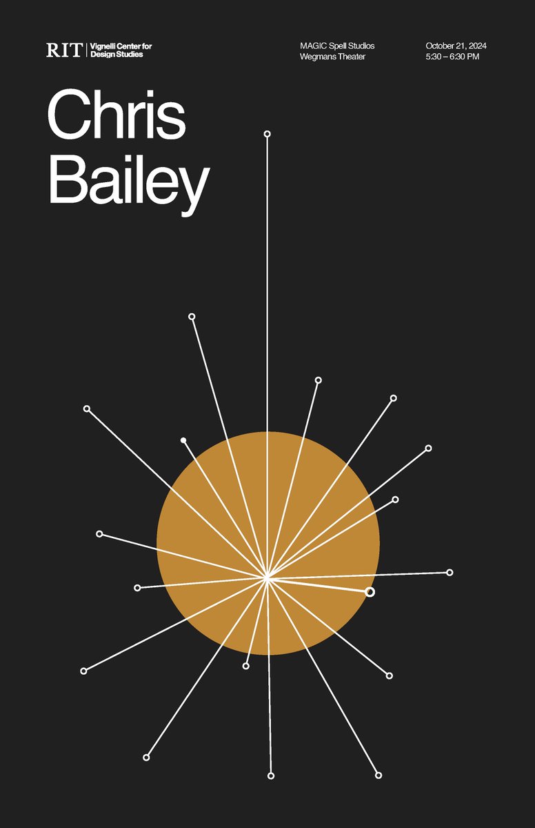 Join us on Monday, 10.21 as we welcome Chris Bailey of Bailey Brand Consulting for our next Design Conversation!
