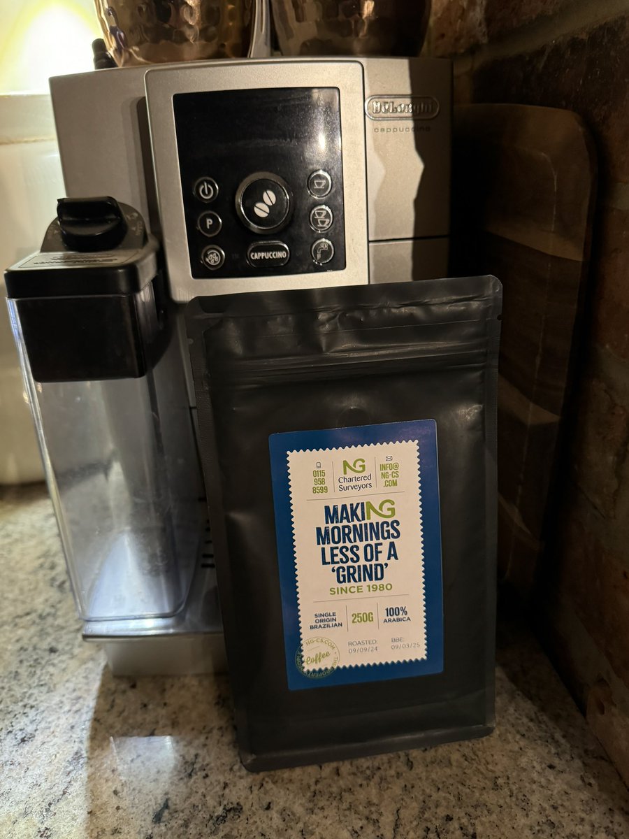 Many thanks to <a href="/NGChartSurv/">NGCharteredSurveyors</a> for this delivery today, it will defiantly help me with the 2.15am start tomorrow! #globalcoffeeweek #riseandgrind
