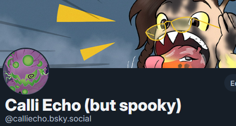 Best place to find me. You know... just in case.
calliecho.carrd.co