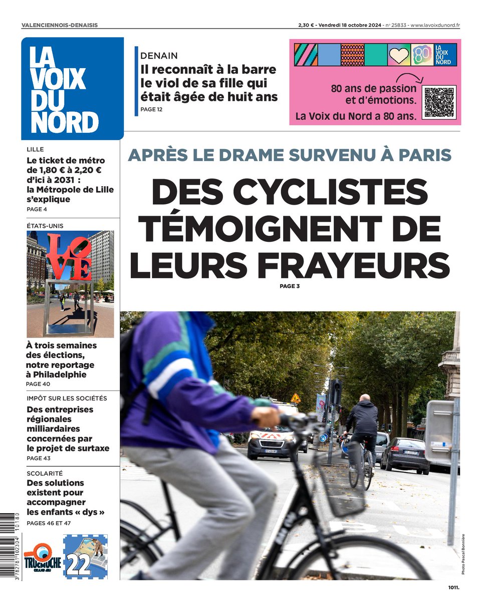 Demain, à la une de votre journal #vdnune