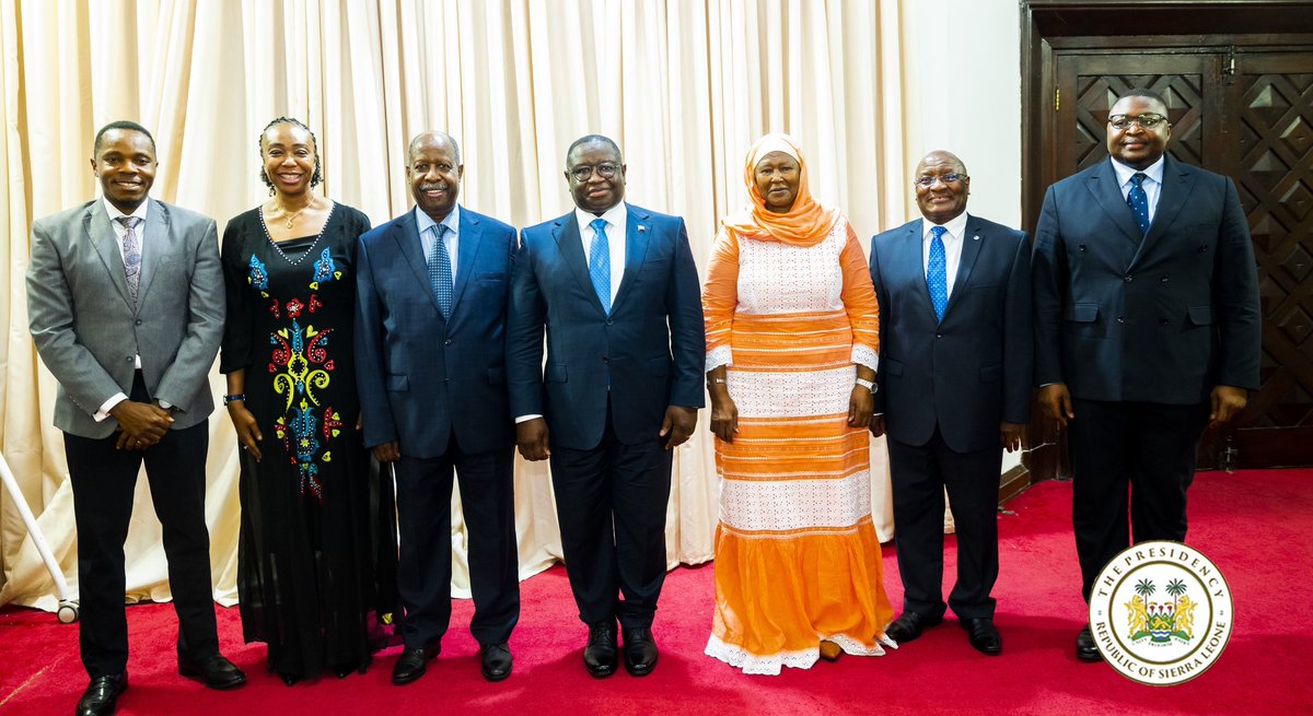 Julius Maada Bio tweet media