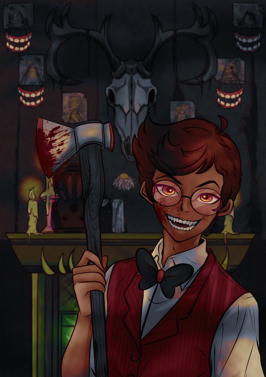 MothboyClay's tweet photo. 🌼 DAISIES 🦌 

I have not been able to stop singing this song 

#hazbinhotel #hazbinhotelart #alastorhazbinhotel #alastorart #humanalastor #radiodemon #blackgryph0n #baasik https://t.co/hebaKETgIm