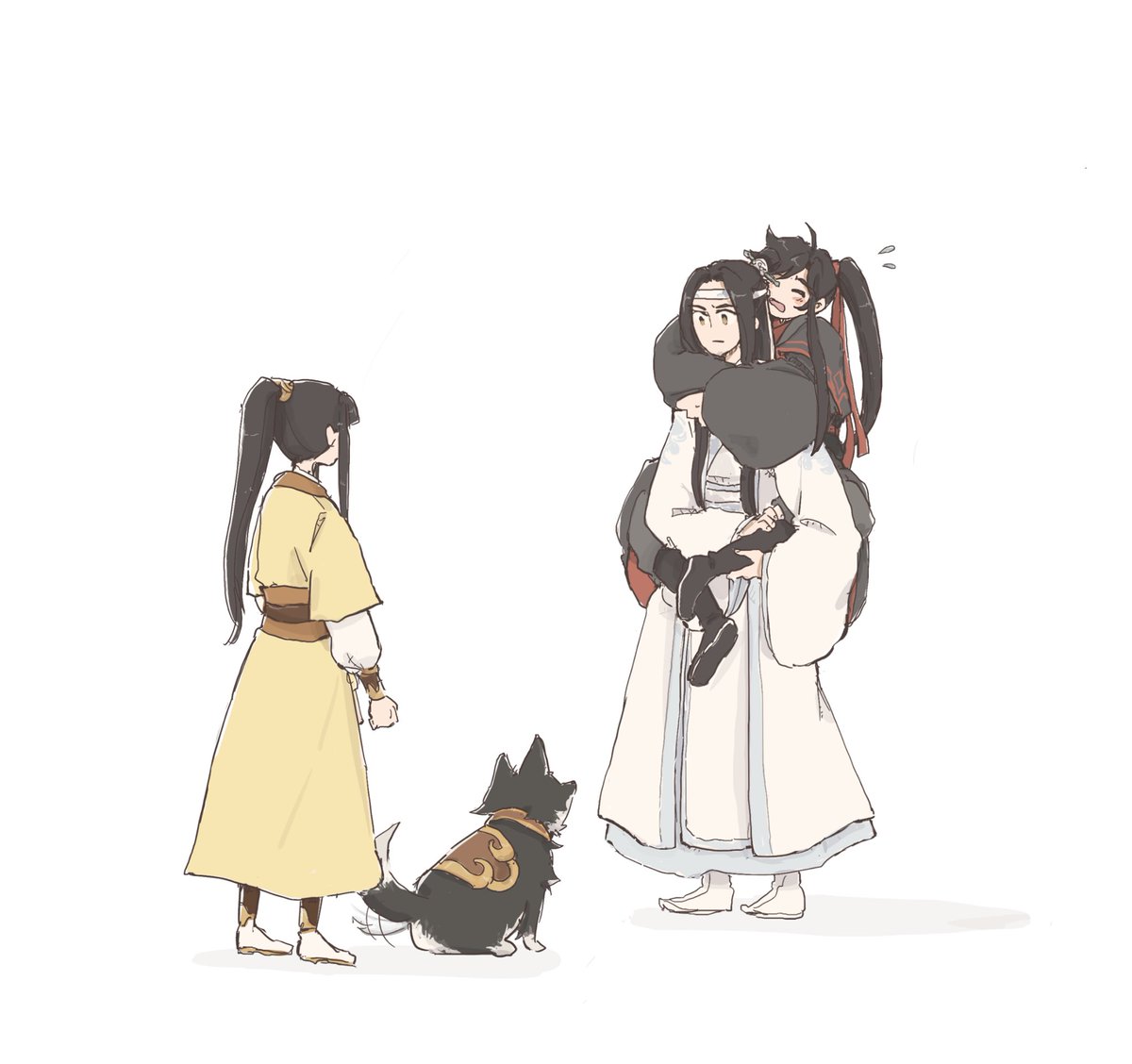 laareems's tweet photo. wei yingtober day 17 🐾 https://t.co/avf5euCdlT