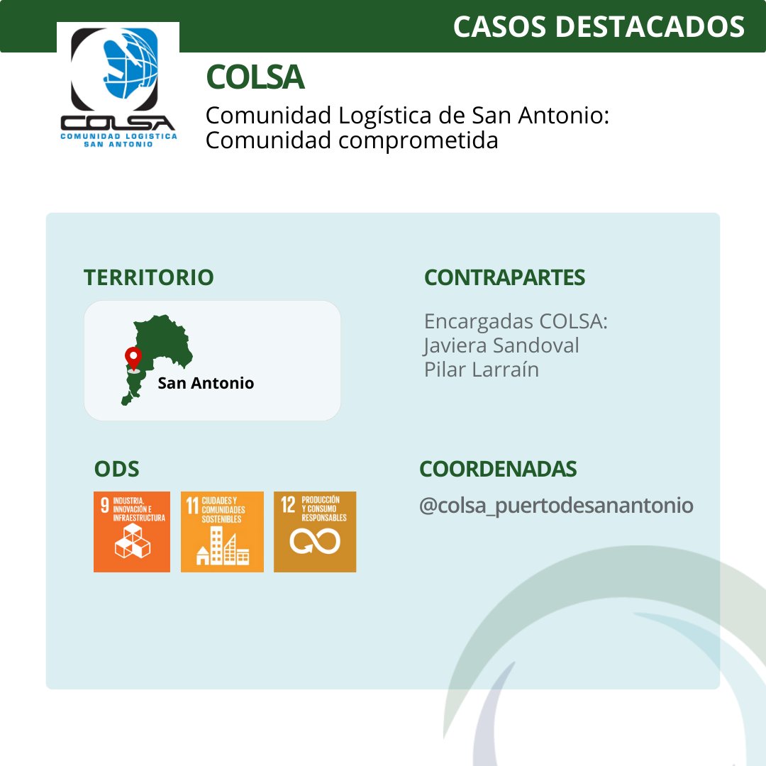 IndCircular's tweet photo. Seguramente, has escuchado hablar de COLSA, la Comunidad Logística de San Antonio ⛴️🚢🛥, que promueve proactivamente las buenas prácticas en la cadena logística para optimizar el trabajo y reducir el impacto ambiental
¡Visita su ficha! 👆

#economíacircular https://t.co/YKQxi1xYe7