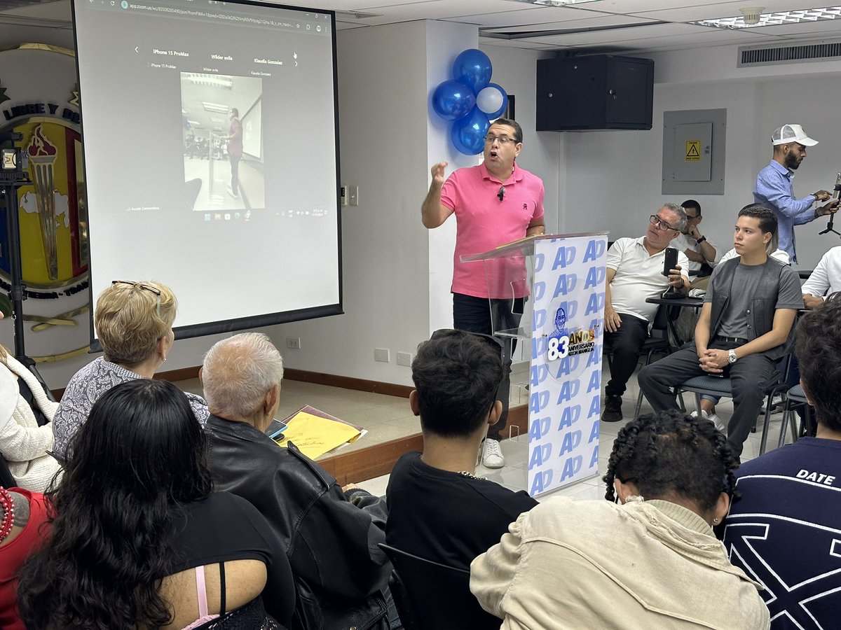 <a href="/ADJuventudVE_/">JAD Venezuela</a> Negal Morales: AD tomó a este país con lámparas de queroseno y lo transformó; nosotros los ADecos somos unos verdaderos revolucionarios. Siempre queremos cambiar las cosas a mejor.