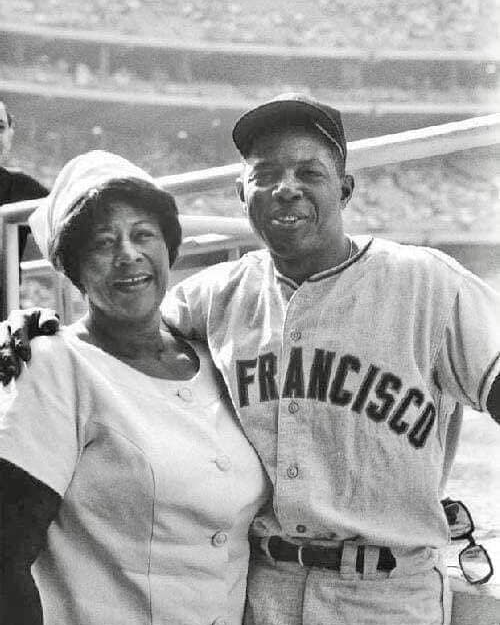 Ella Fitzgerald and Willie Mays.