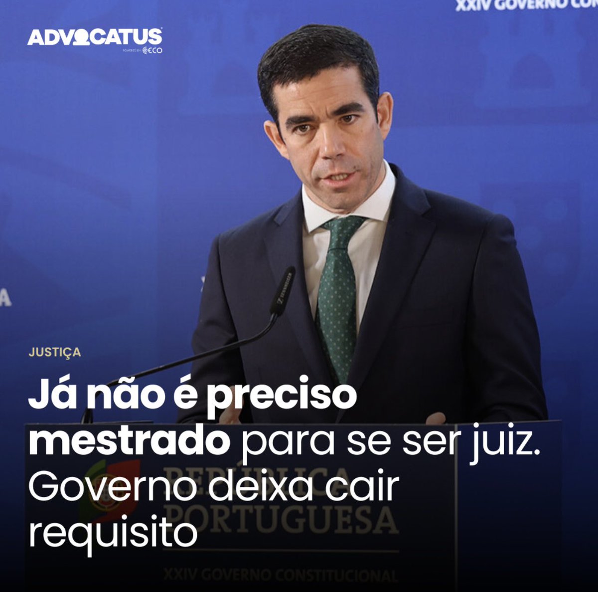 Primeiro, discutiu-se a necessidade de um mestrado para entrar na Ordem dos Advogados. Agora, considera-se dispensar o mestrado para a magistratura. Reduzir as exigências significa abdicar do rigor. A escassez de profissionais deve ser resolvida de outra forma.