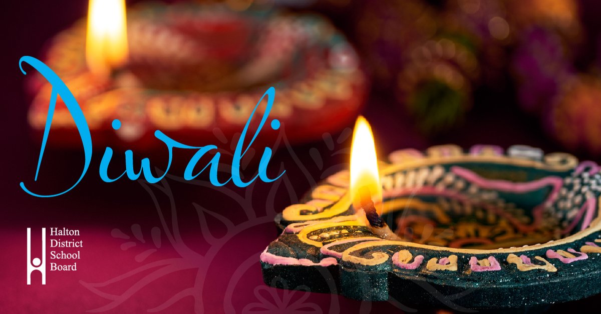 Best wishes, peace and happiness, to all families celebrating Diwali in our #HDSB community and beyond.