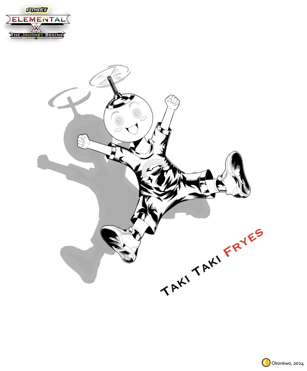 An ink artwork for Taki Taki Fryes (Step Brother of Evra Fryes), third main character of Esther’s Elemental X storyline. He is an Argon Elementor with the ability to shape shift into any creature except inorganic materials.   #art #inkdrawing #digitalart #originalart