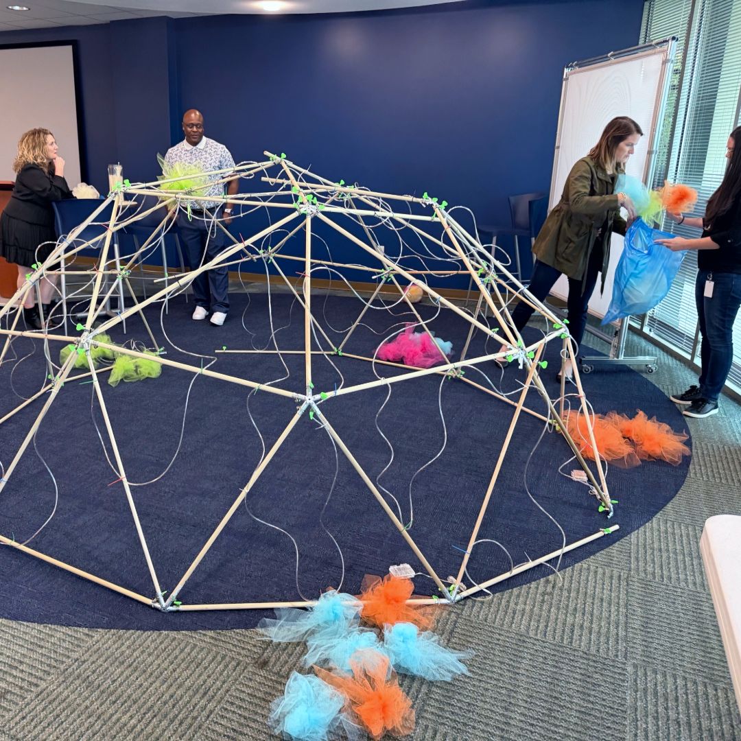We've had a blast developing an innovative and “electric” concept for tonight's opening parade at @BLINKCincinnati!⚡🧠🌟 

With a large, illuminated brain structure—and matching costumes—you won't miss our team representing human-powered insights in tonight's parade!