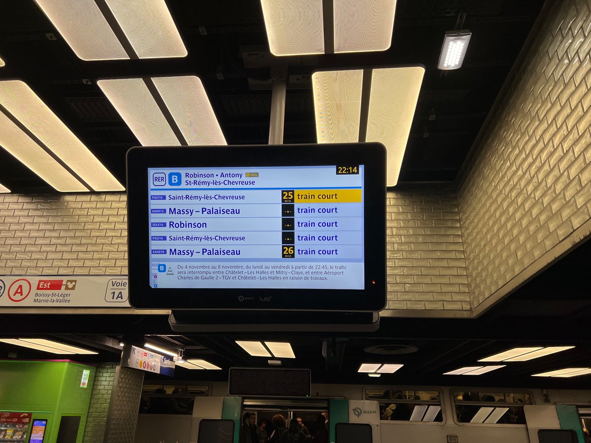 BenjaminDoerr1's tweet image. Trafic normal sur la #RERB…