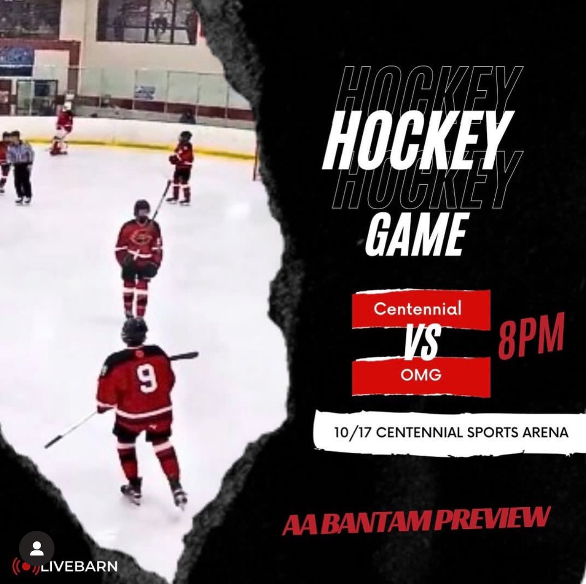 Game day! Cougars game 1 as hosts of the Bantam AA preview. Be there and bring your cash! First 2 chances to be immortalized as a chuck-a-puck winner!