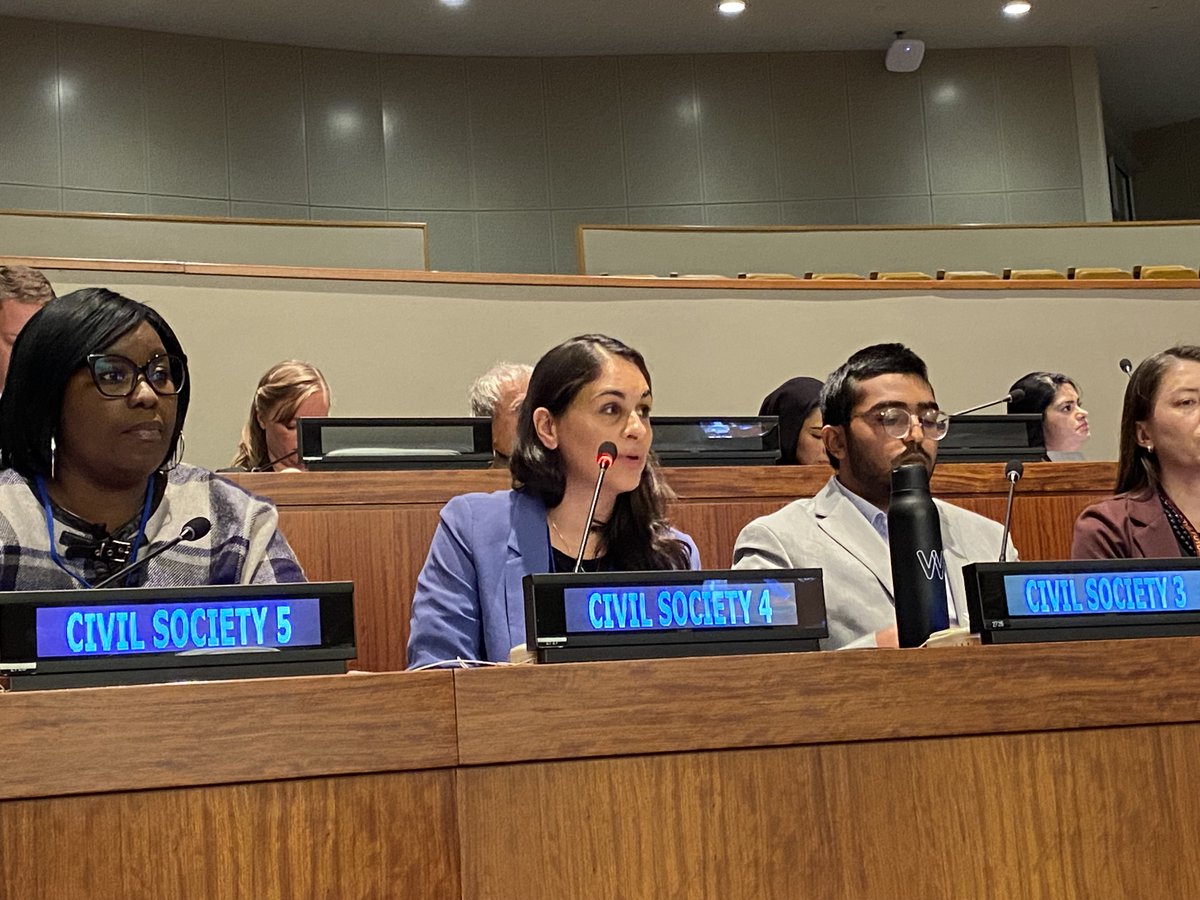 "The race to regulate autonomous weapons systems is at a critical point."  
Yesterday , we delivered our statement at the #UN General Assembly, calling on states to protect humanity and #StopKillerRobots.

🗣️ Read the full statement below:
 stopkillerrobots.org/resource/state…