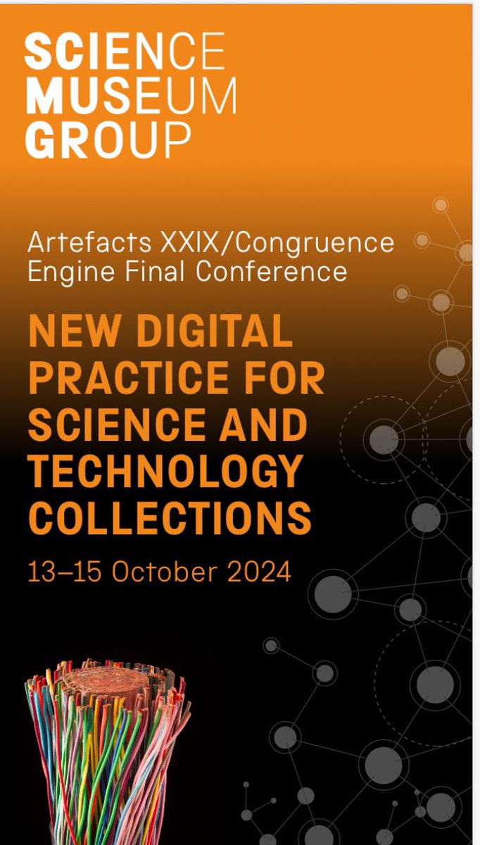 Katherinenright's tweet image. What a pleasure to hear from a dynamic community of scholars and museum professionals at Artefacts XXIX! And of course to visit the @sciencemuseum for the first - but certainly not last - time