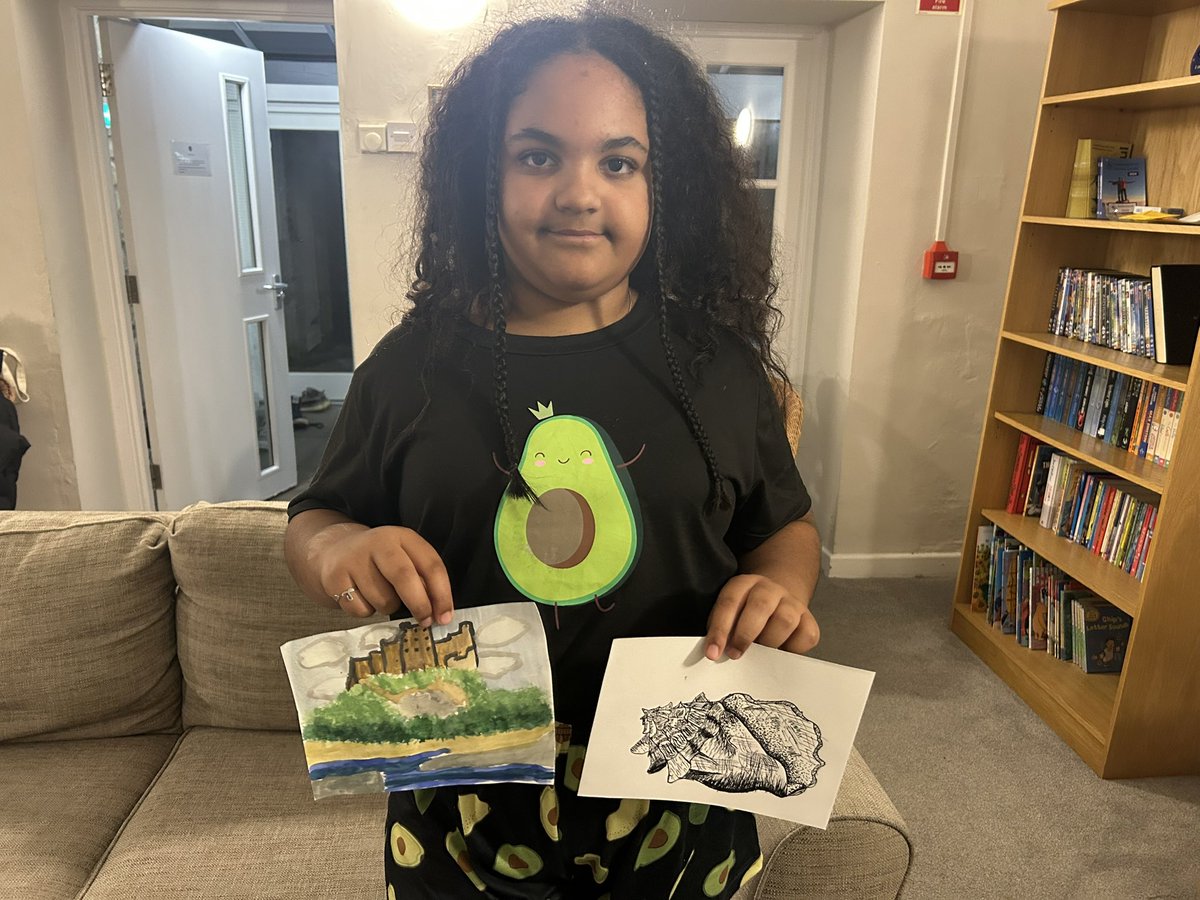 RockinghamJI's tweet photo. We have loved tonight, fabulous tea and incredible art learning to finish the week. How amazing are these. We are so proud of you. 🖼️ 🎨 Pen and Ink followed by watercolour ☺️ https://t.co/xwi6eBtgaM