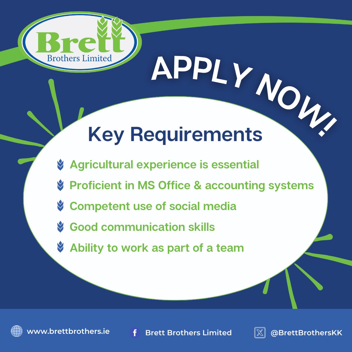 Do you want to join the Bretts team? We’re hiring!