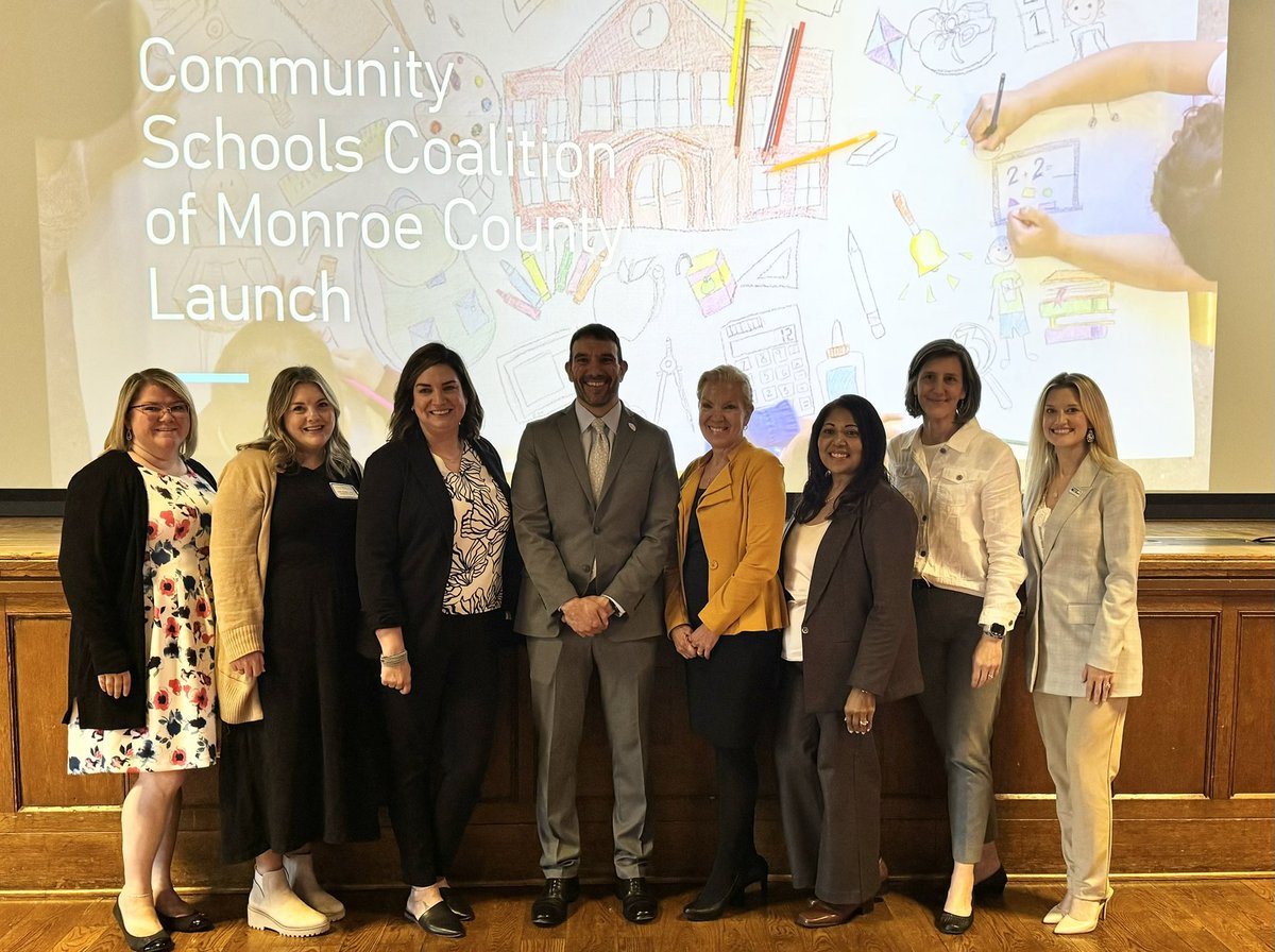 k_sper211's tweet photo. The launch of the Community Schools Coalition was a labor of ❤️. Thx to all of the incredible people and organizations that were a part of this. It’s just the beginning…#cscmc #communityschools @NYSCSN @nyscstc @comm @natcenterforcs @Center4Youth @JFantigrossi @GreeceCentral https://t.co/jb7D2xMHvV
