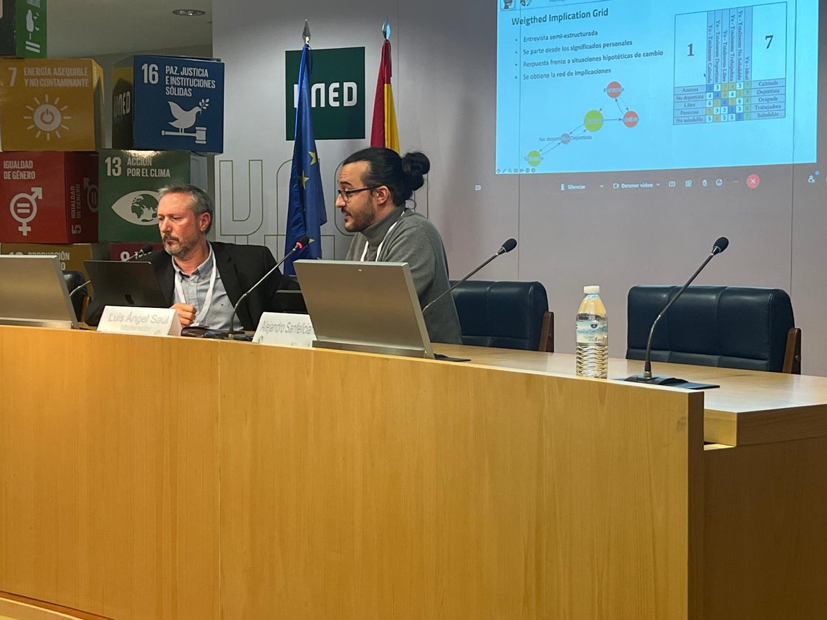 🔹 Luis Ángel Saúl (<a href="/lasaulgu/">Luis Ángel Saúl</a>) y Alejandro Sanfeliciano presentaron la herramienta Psychlab 🔬

A descansar, ¡mañana más! 🕘

orexco.congressus.es/icongresointer… #Psicoterapia #Congreso