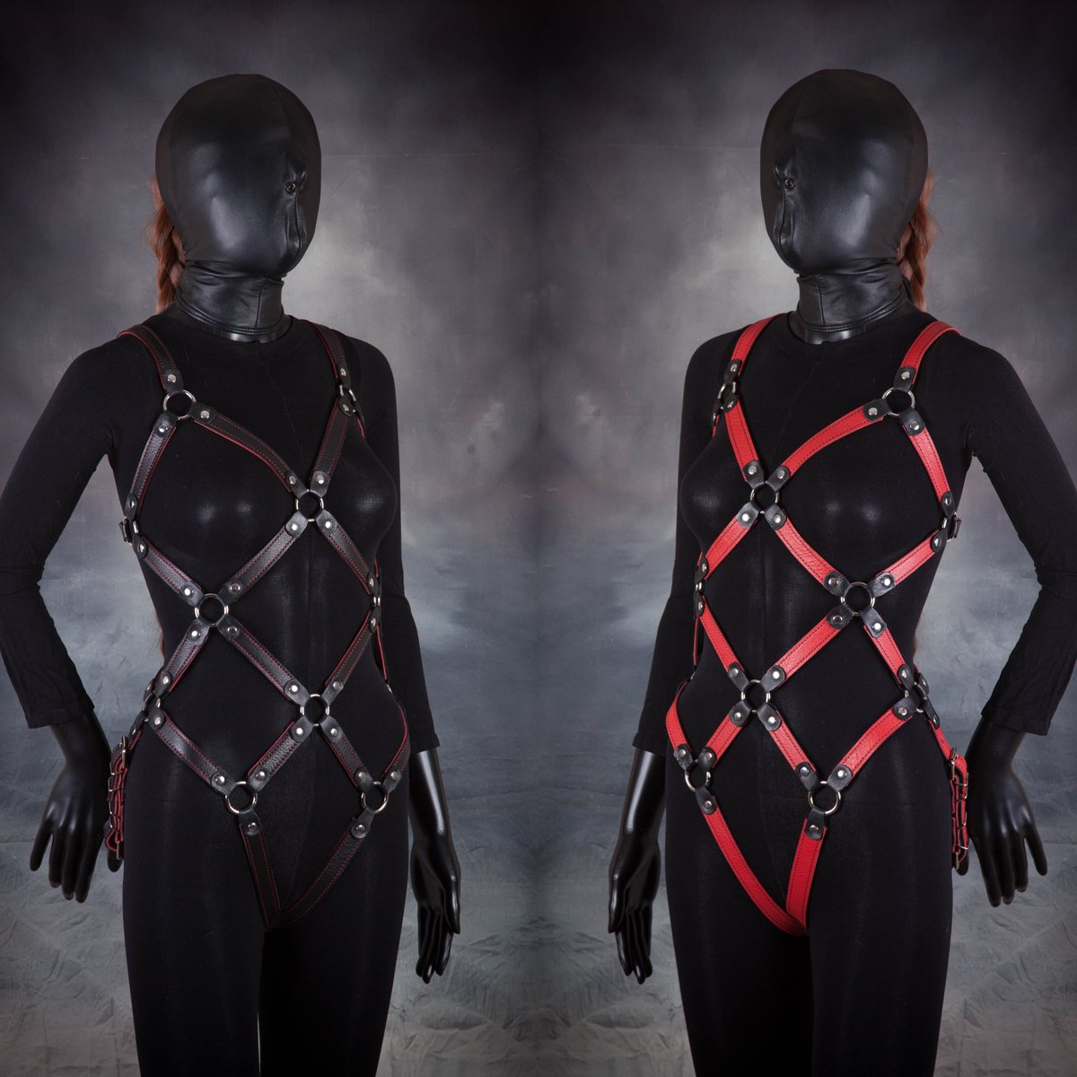Let me introduce you to Lilith, a fabulous full-body harness inspired by shibari. It's designed to highlight your beautiful curves and showcase your assets. What's even better? bllenterprises.com #bdsm #bodyharness
