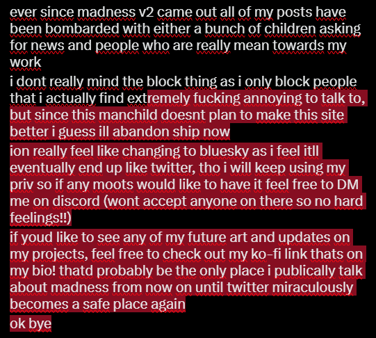 not gonna use this account that much now