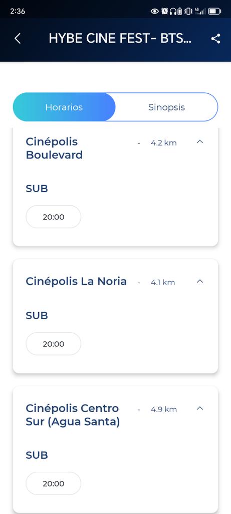Armydeb24125136's tweet photo. @MasQueCineLatam @Cinepolis @MasQueCineLatam  @Cinepolis no va estar el concierto de bts en plaza san diego o en cruz del sur??? @AyudaCinepolis https://t.co/fvmmTfX8eD