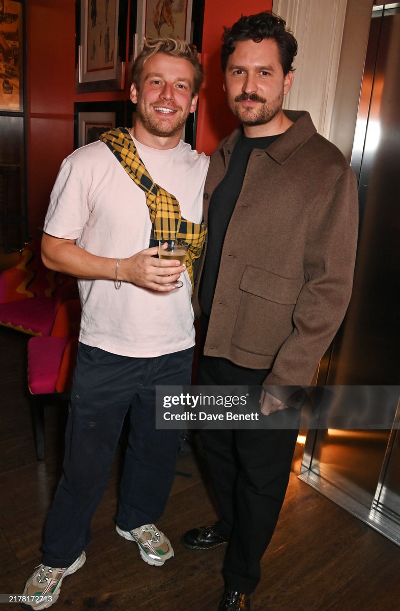 NEW | Ben Aldridge attends the special screening of “Queer” at The Ham Yard Hotel on October 17th in London ✨

Ben photographed with Miles Higson by Dave Benett/Getty for A24