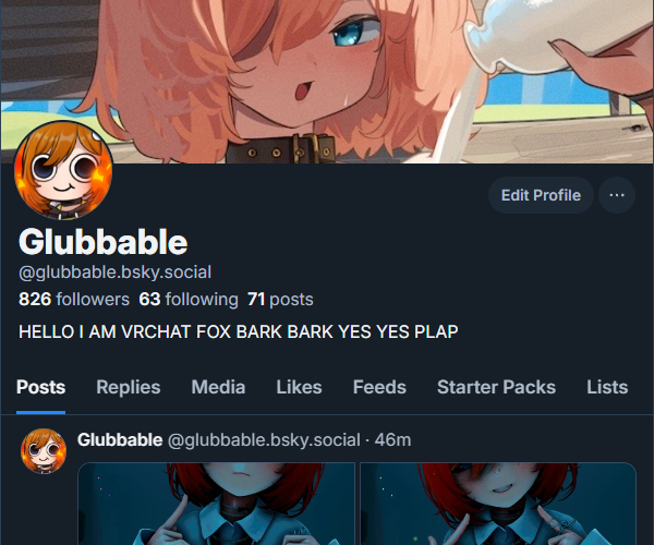 AGlubbable tweet picture