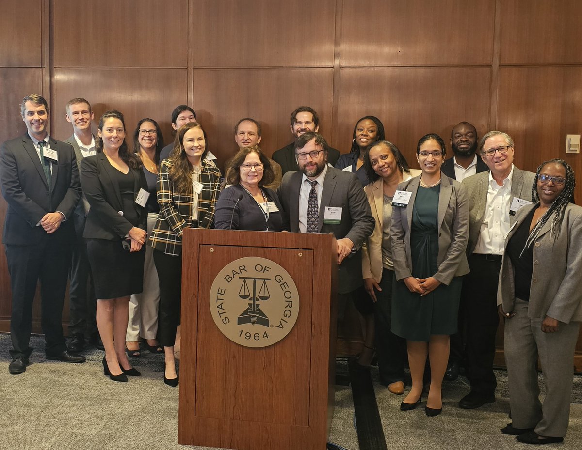 Wanted to cheers a wonderful recent GA bar session on admin law post-Loper/Jarksy/Corner Post etc. that I was able to participate in with @espinsegall, Anjali Deshmukh, and Sasha Volokh. We got into all the really tough stuff--admin law, rule of law, politics &amp; the courts, etc.