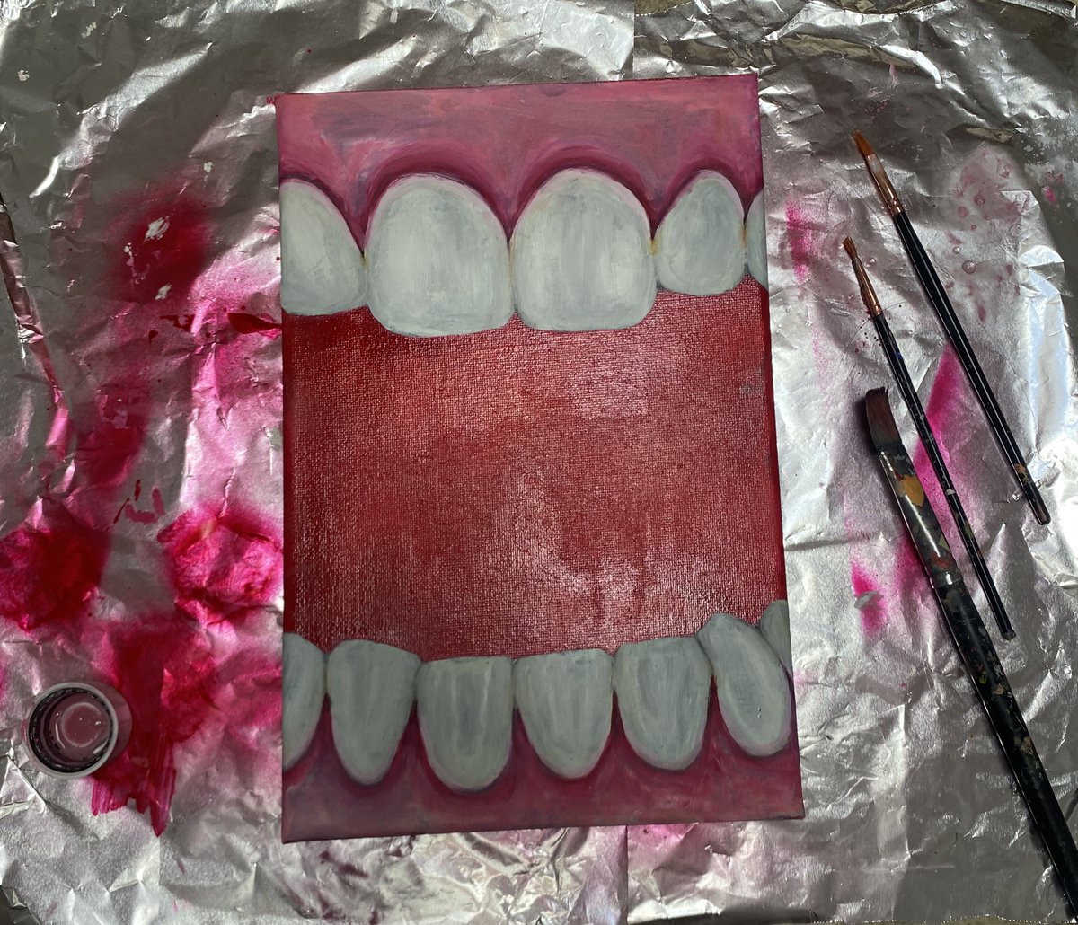 I’m so excited to show you some of my work in progress. Just starting this new piece which will be minted soon🩷