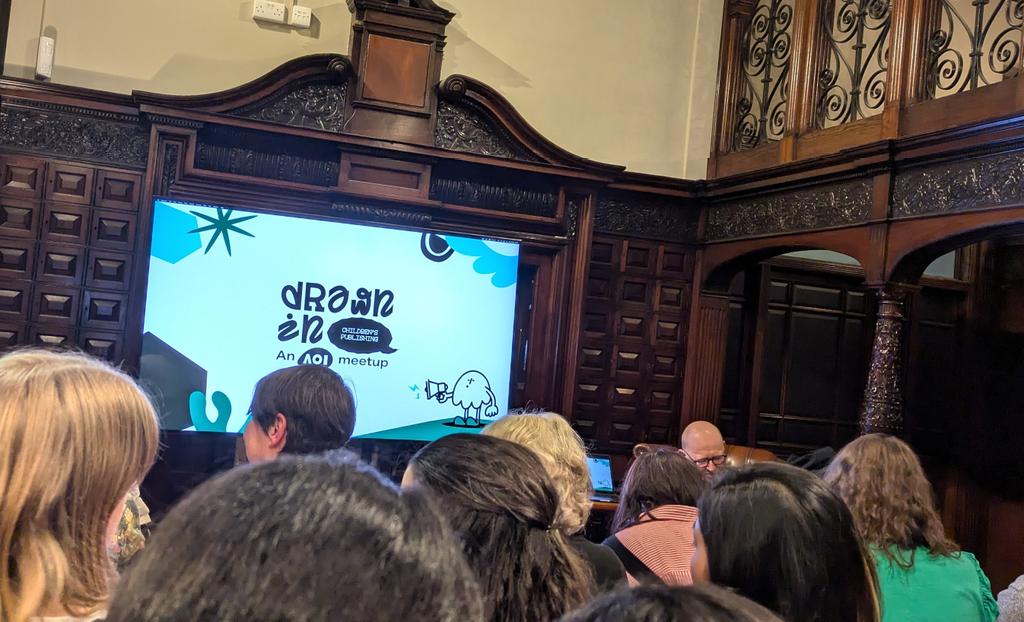 Really insightful event tonight with Mark Mills from <a href="/Plum_Agency/">The Plum Agency</a> talking all things children's publishing and illustration. <a href="/theaoi/">The AOI</a> <a href="/Books_n_friends/">House of Books and Friends</a>