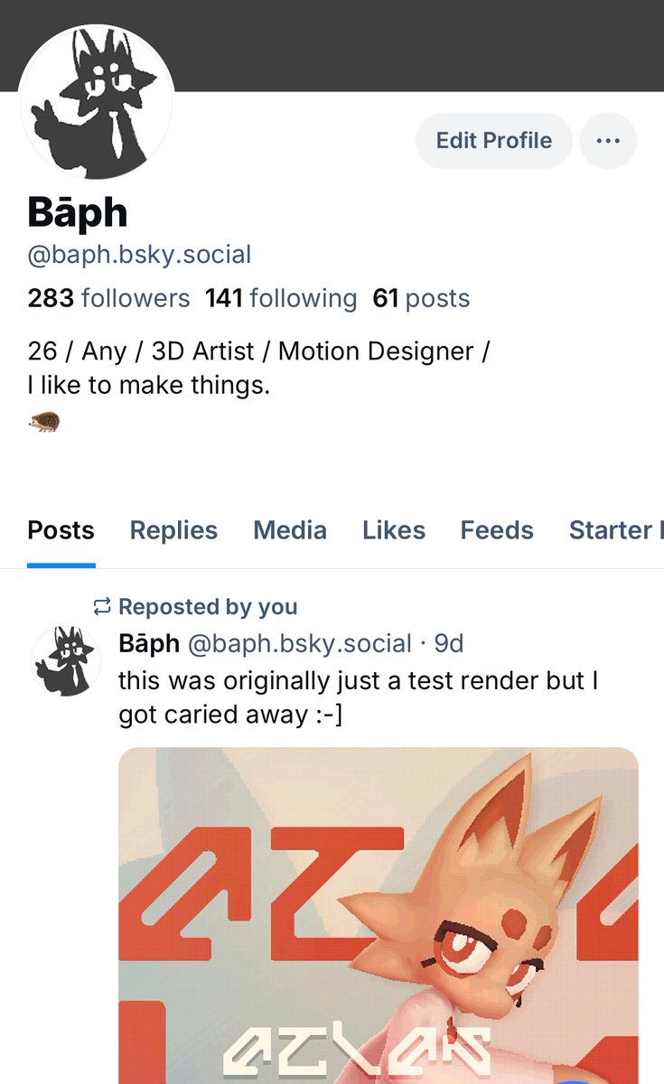 Bāph on bsky tweet media