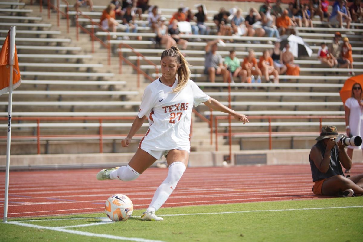The Daily Texan (@thedailytexan) on Twitter photo Senior midfielder Ashlyn Miller has stepped up as a leader for <a href="/TexasSoccer/">Texas Soccer</a> this season, starting in all 15 games the Longhorns have played. Despite not having senior forward Trinity Byars’ leadership due to her injury, Miller’s emotional support and guidance have strengthened Senior midfielder Ashlyn Miller has stepped up as a leader for <a href="/TexasSoccer/">Texas Soccer</a> this season, starting in all 15 games the Longhorns have played. Despite not having senior forward Trinity Byars’ leadership due to her injury, Miller’s emotional support and guidance have strengthened
