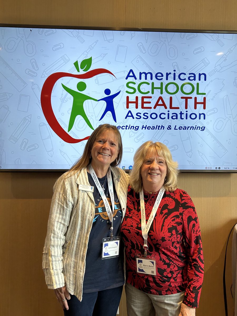Presenting health curriculum design at ASHA