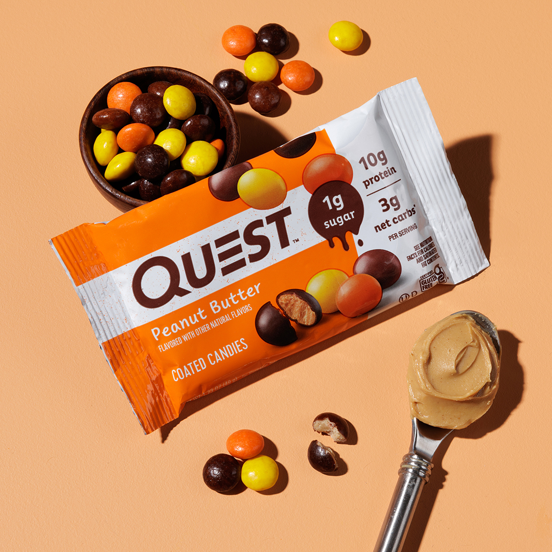 QuestNutrition's tweet photo. Welcome to the Quest Classroom, today weโre learning about theย NEW Quest Peanut Butter Coated Candies! ๐ช๐ฅ๐ฌ Whoโs ready for the taste test? ๐ค
#ItsBasicallyCheating https://t.co/ytnSA3HsLx