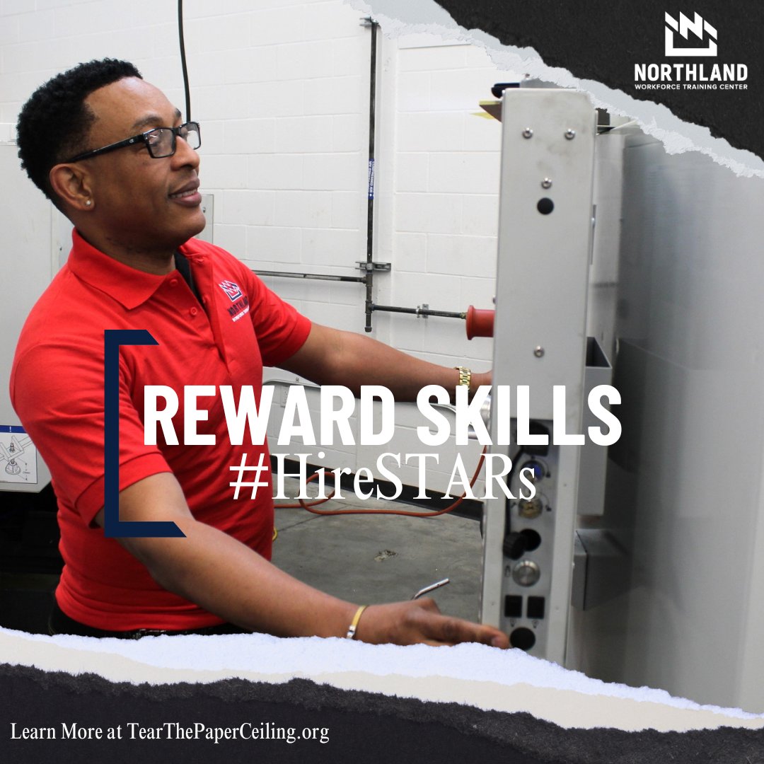 #SHAREthispost #HireSTARs  
"Working (as a student) at Northland was my first experience producing something for a company. You're able to put your touch onto something. It made me feel proud of what I've learned." - Oswald Love  
#OneofMillions #TearThePaperCeiling <a href="/OpptyatWork/">Opportunity@Work</a>