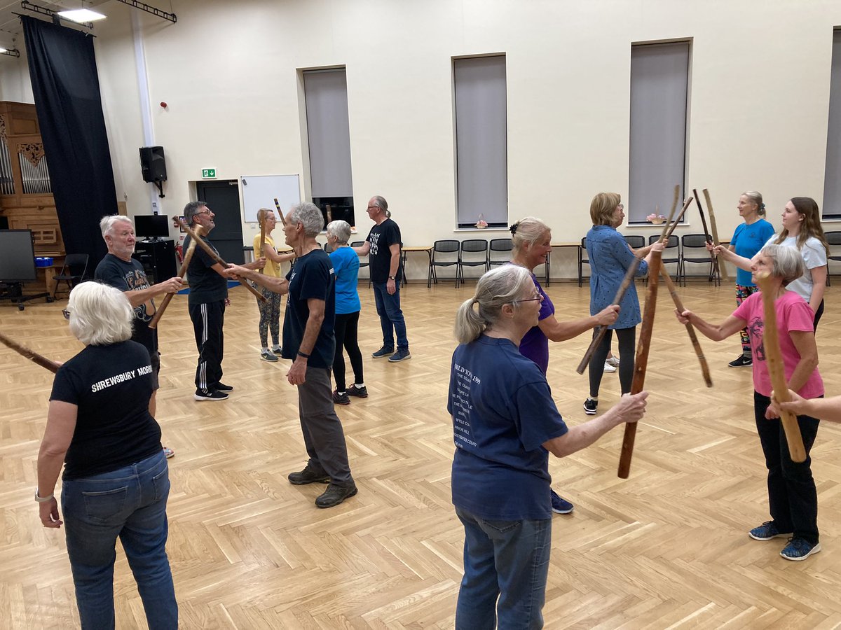 We managed to get through the 3 dances with the newbies very quickly tonight… that meant there was time for cake at <a href="/shrewsmorris/">Shrewsbury Morris Dancers</a>!