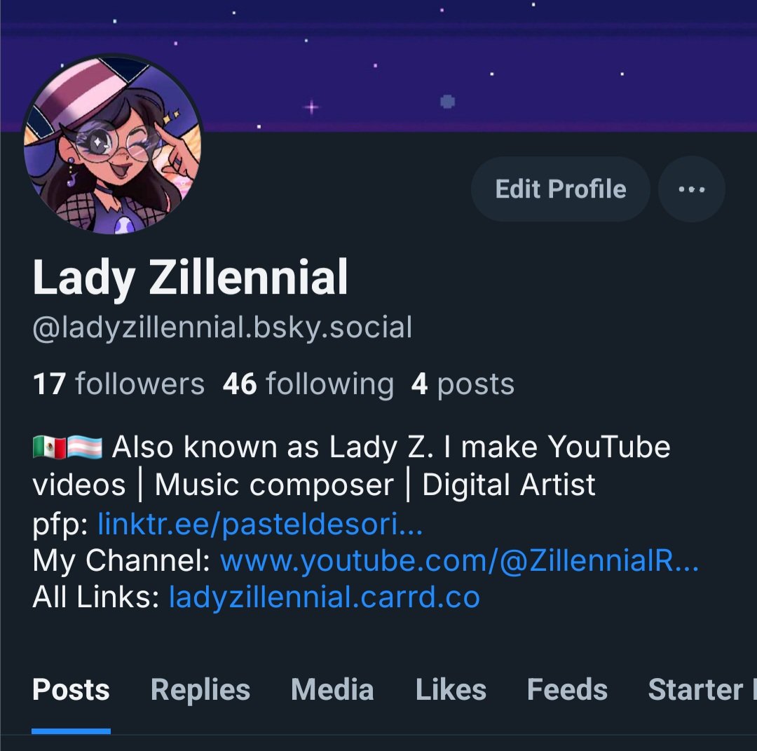 ZillennialRosa's tweet photo. I'm also here. Lately, I've been getting more into art, so if you want to see any of it, I'll be posting it on other platforms like Bluesky or Tumblr https://t.co/S1w150GxQ0