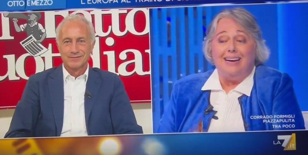 horus_eye69's tweet image. La #Braidotti è il tipico esempio degli effetti devastanti che può subire una mente totalmente intrisa di ideologia DEM-WOKE.

E Travaglio ci va a nozze. 😂
#ottoemezzo