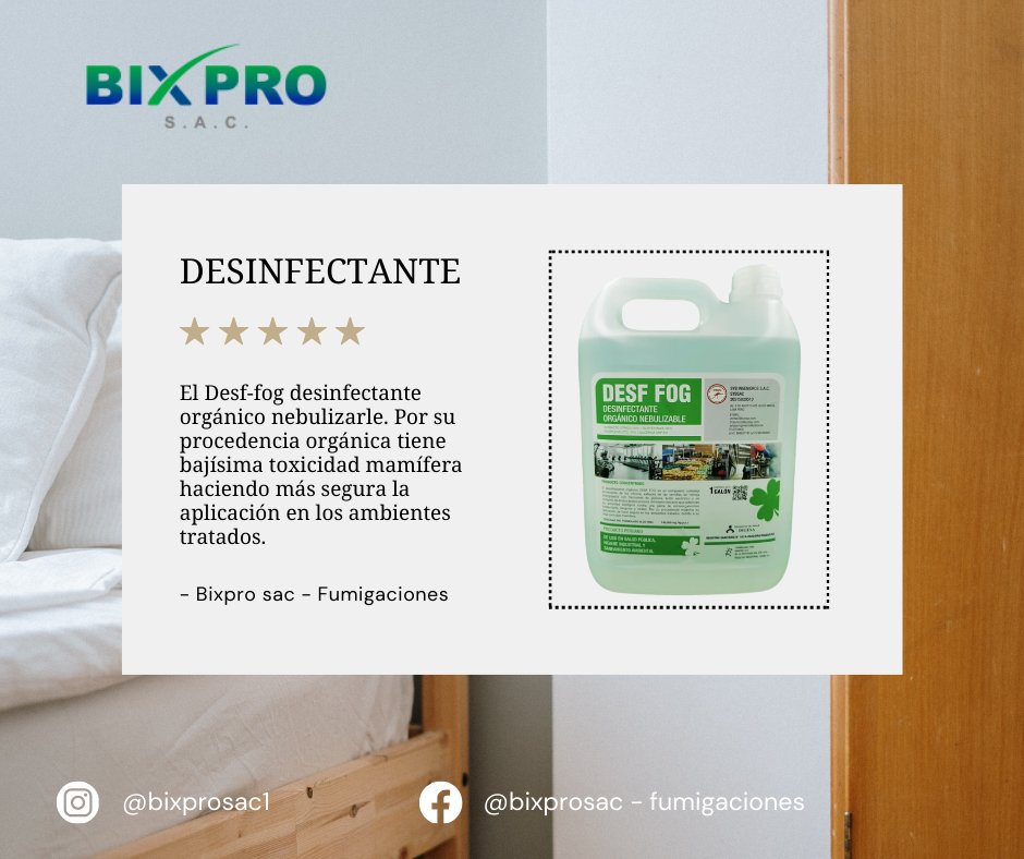 bixprosac's tweet photo. Desinfectante Orgánico Nebulizable Desf-Fog 😉😉
#desffog #nebulizable #OneDirection #desinfectante #bixpro #organica #ParoNacionalIndefinido #RIPLiamPayne https://t.co/kuzRRfej9G