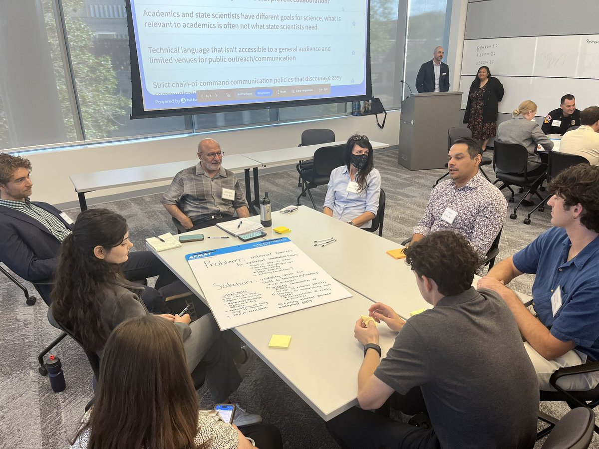 CCSTorg's tweet photo. Exploring ways to “break the black box of science” in the networking session Bridging the Gap: Overcoming Communication Barriers at #CCSTScienceDay. @CalNatResources https://t.co/DGJDywGrI4