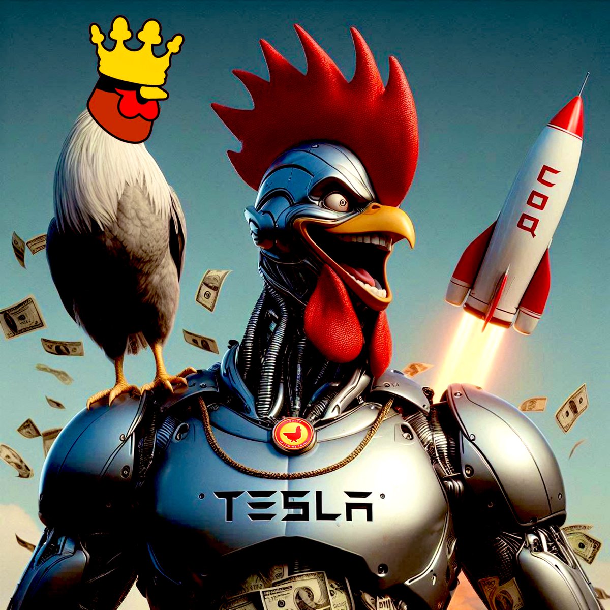 Eternal_HeroS's tweet photo. Oh my… $COQ 🐓
What if our COQ was a Robot?!
Bok Bok @elonmusk
#RoboCoq #WeRobot
$COQ #WeTrustInCoq https://t.co/EUgU8JHI1H