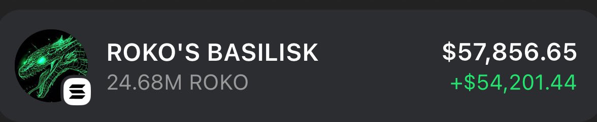 kkashi_yt's tweet photo. This was $149 bout 2 hours ago. $ROKO

🤖 https://t.co/clEvhwnIyD https://t.co/ZfuunFE5cK