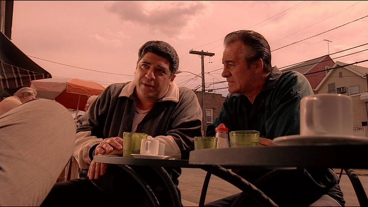 TheCinesthetic's tweet photo. The Sopranos (1999‑2007) https://t.co/eb4p2ITPMF