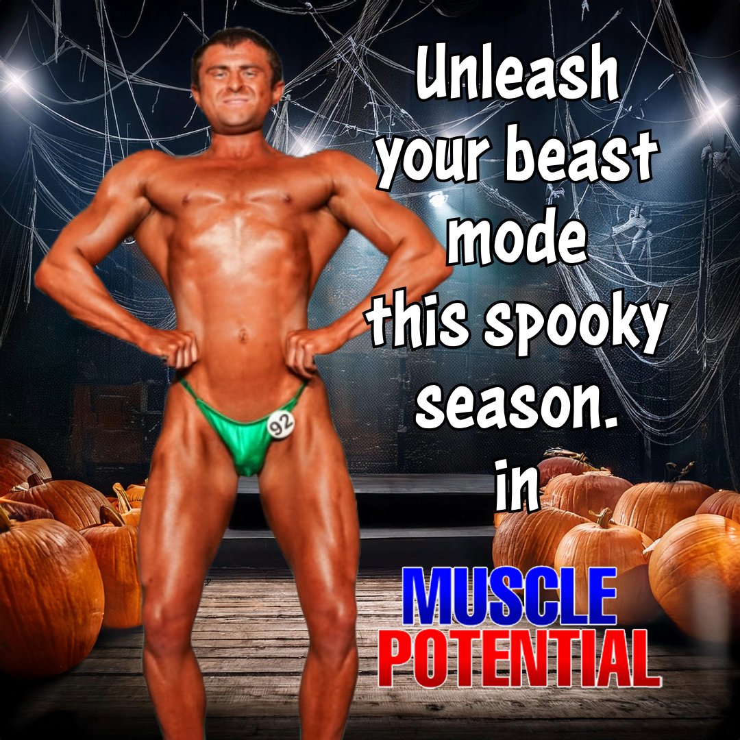 musclepotential's tweet photo. Haunt the stage in custom posing trunks that showcase your killer physique. Scare off the competition, own the spotlight, and carve out your victory.
#MusclePotential #PCAArmy #posingsuit #posingtrunks #classicphysique #bodybuilding #posingpractice #bodybuildinglifestyle https://t.co/fe32lw7g9o