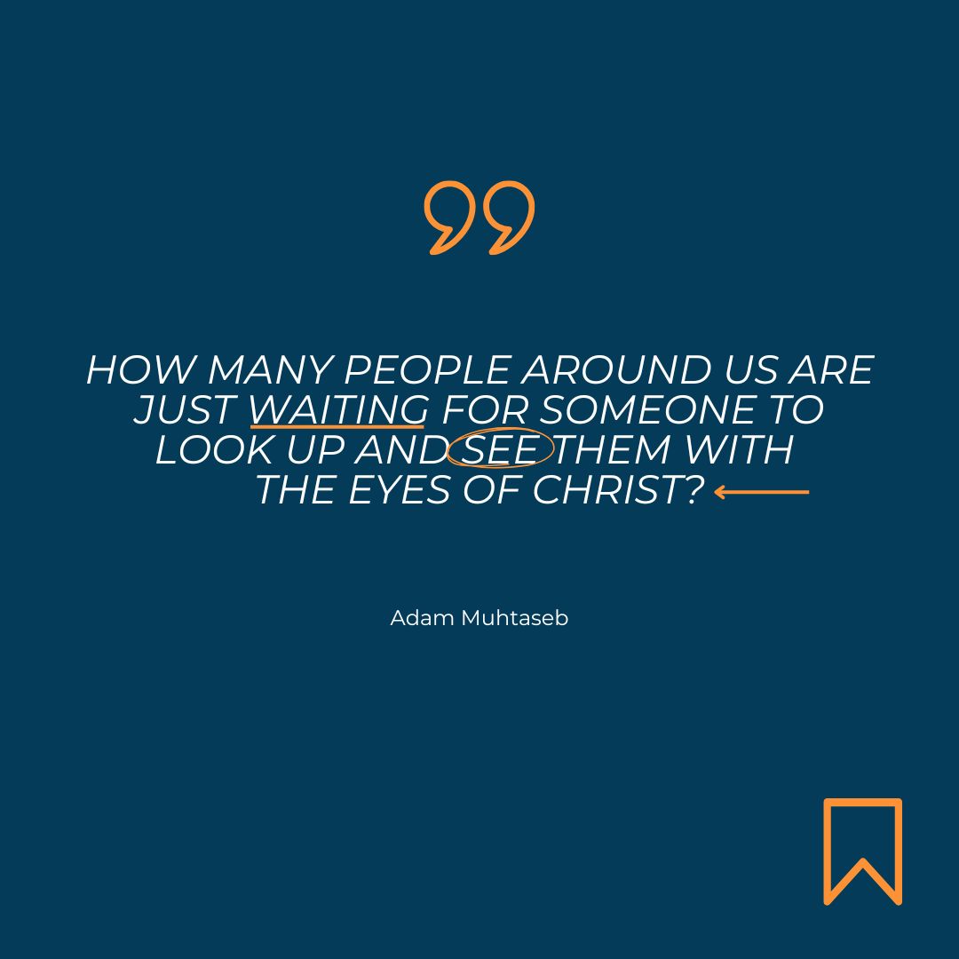 "How many people around us are just waiting for someone to look up and see them with the eyes of Christ?" // Adam Muhtaseb
.
Such a heart-revealing message about what it means to be a hospitable person! Go back and take a listen by visiting rccbaltimore.org/sermons-curren…