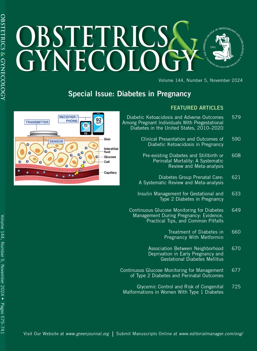 The November issue, dedicated to diabetes in pregnancy, is now live! ow.ly/7ok250TNxSR
